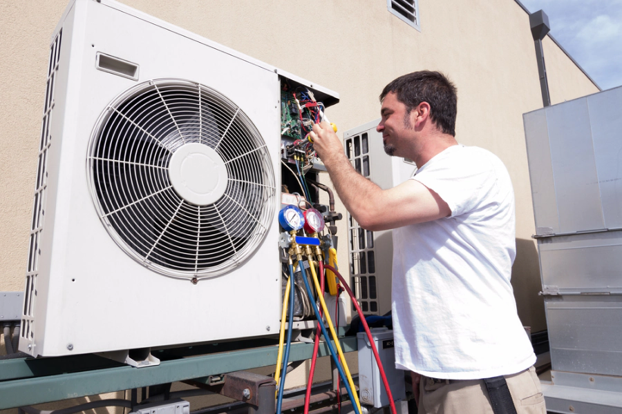 light commercial hvac repair service